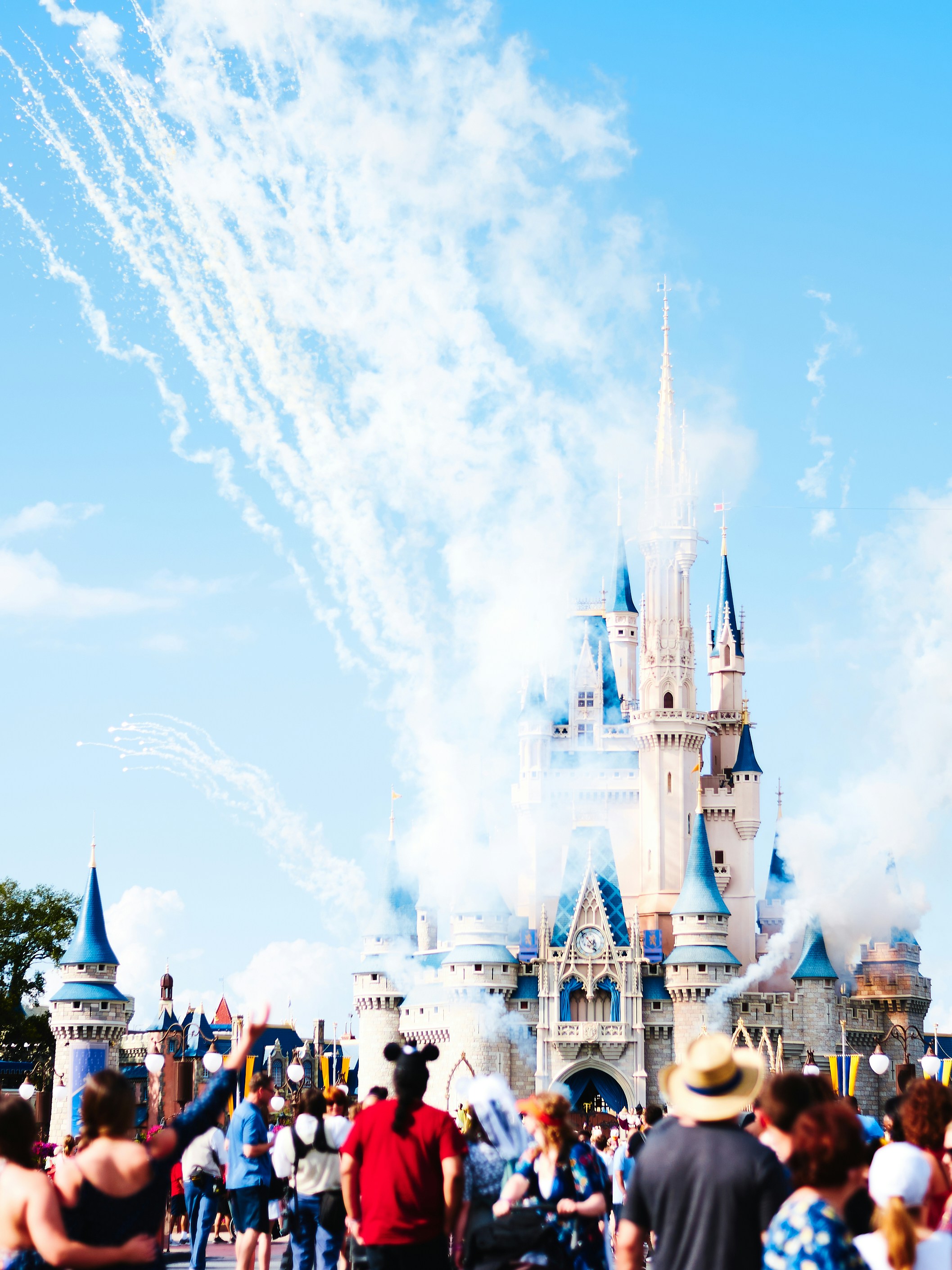Cinderella Castle Walt Disney World fireworks
